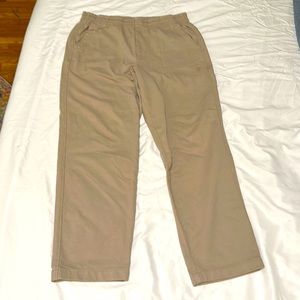 Uniqlo Khaki colored Joggers
